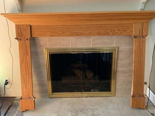 Need Tile For Fireplace Surround And, Tile In Front Of Fireplace