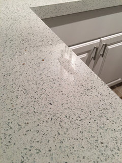 Dull Spot On Quartz Counters Any Advice