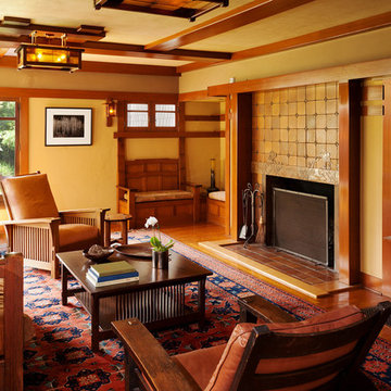 Living room restored