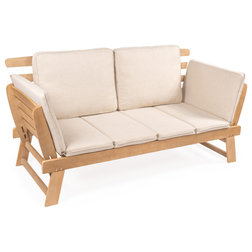 Transitional Outdoor Loveseats by JONATHAN Y