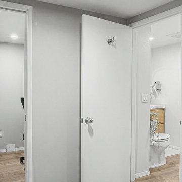 Southwest Portland Basement and Bathroom Remodel
