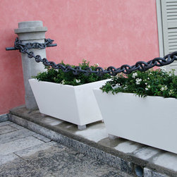 Kabin Long Outdoor Planters by Serralunga - Outdoor Pots And Planters