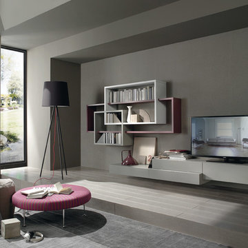 TV-HiFi-Wohnwand