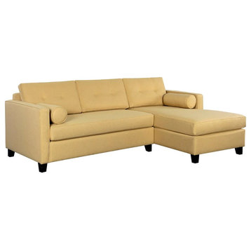 Incenio Sofa Bed Chaise - Raf - Limelight Honey