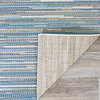 Couristan Monaco Alassio Indoor/Outdoor Area Rug, Sand/Azure/Turquoise, 7'6"x10'