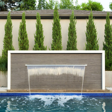 A Chic Denver Pool