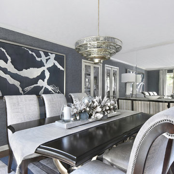 Contemporary Transitional Multi Room Remodel