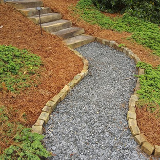 Idées déco pour un jardin avec un chemin.