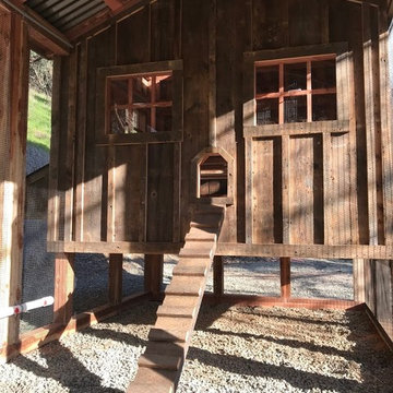 Custom Red Cedar Chicken Coop - Davis Estates