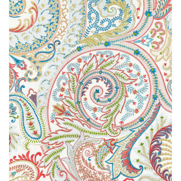 Malabar Paisley Embroidery, Bloom