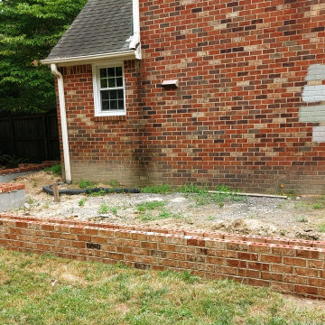 Foundation, Brick Skirt & 2 Sets of Steps