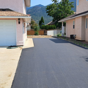 Expanded driveway for RV and Pickup Truck parking