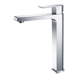 RIVUSS - Danube FBL 400 Single Lever Bathroom Vessel Sink Faucet, Chrome - Bathroom Faucets And Showerheads