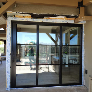TWO BEAUTIFUL BI-FOLD DOORS FOR A HOME REMODELATION