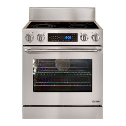 Dacor Distinctive 30" Freestanding Electric Range, Stainless Steel | DR30ES - Gas Ranges And Electric Ranges