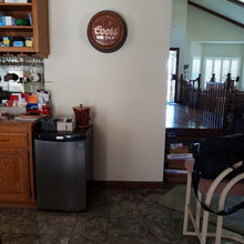 wet bar cabinet