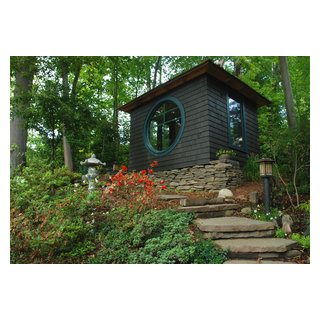 Petunia, a Japanese Tea House - Asian - Landscape - New York - by ...