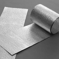 12' ROLLED HAMMERED FILLER- Clear Coated - Wallpaper