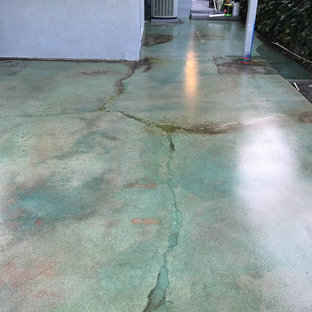 Design ideas for a beach style patio in Austin.