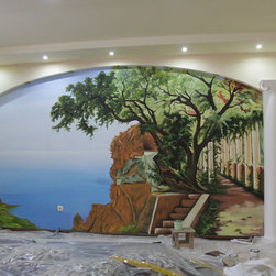 Mural. "Greek paysage" - Products