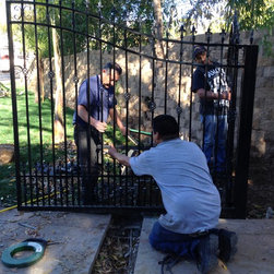 Driveway Gate Installation - Home Fencing And Gates