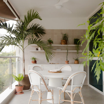 Tropical Terrace Designed for Humid Climates