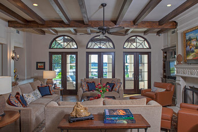Tuscan home design photo in Other