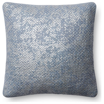 Grey 18"x18" Decorative Accent Pillow