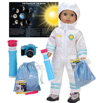 18" Doll 8 Pc Smithsonian Astronaut Accessory