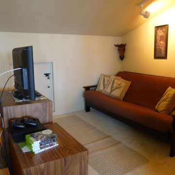 Attic and Loft Ideas with Futons