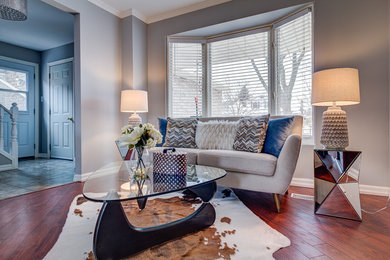 Living room - contemporary living room idea in Other