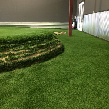 Celebrity Greens Showcase Putting Green at the PlushGrass Synthetic Turf Store