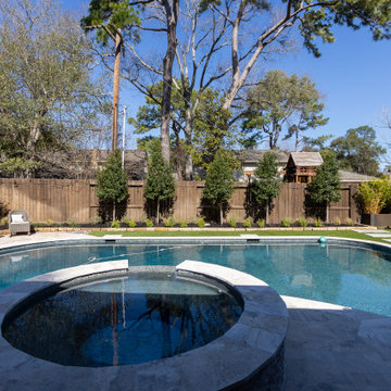 Memorial West Pool Remodel & Outdoor living Enhancement