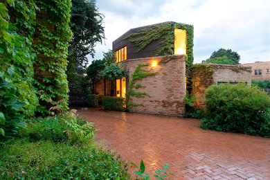 Contemporary two-storey brick exterior in Canberra - Queanbeyan.