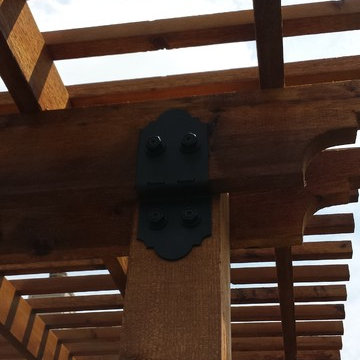 Black beam supports
