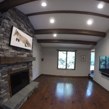 LedgeStone Fireplace
