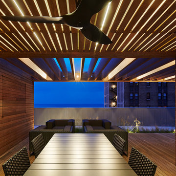 Goethe Street Residence - private rooftop terrace