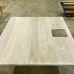 Weathered Oak Table Top - Kitchen Countertops