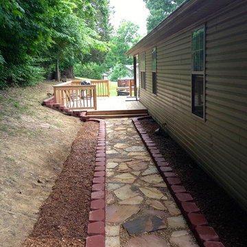 Deck/French Drain