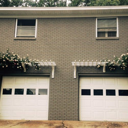 Wall Mounted Pergolas for Garages, Doors & Windows - Outdoor Decor