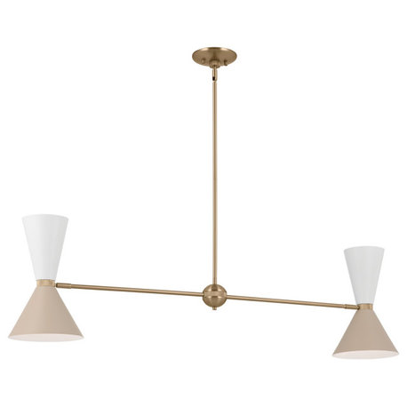 Kichler Phix Four Light Linear Chandelier