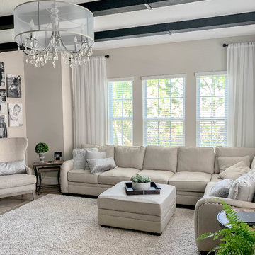 Faux Beams in Ebony | Lake Mary, FL