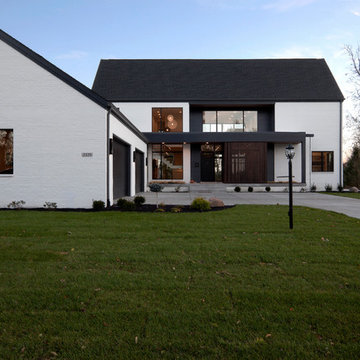 New Modern Colonial House