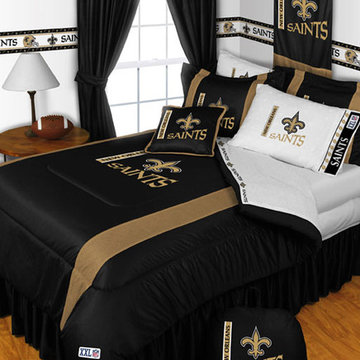 NFL New Orleans Saints Bedding and Room Decorations