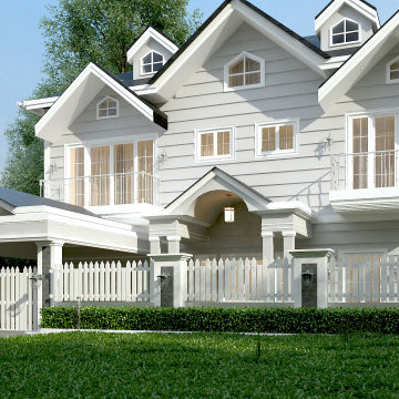 Desain Rumah Klasik - Medan (Mrs. Lila)