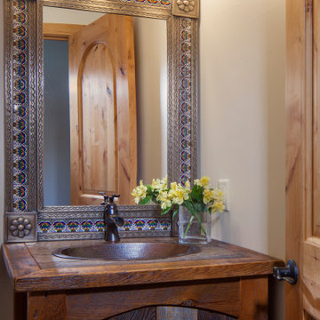 Sitting Bear Ranch powder room