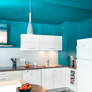 Un appartement relooké à Lyon