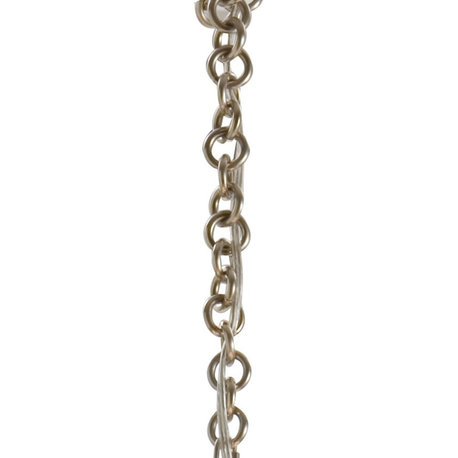 3' Chain, Antique Silver