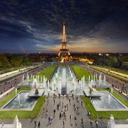Day to Night, Eiffel Tower - Print - Fine Art Prints