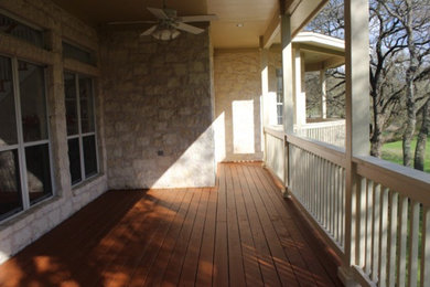 Inspiration for a southwestern home design remodel in Austin